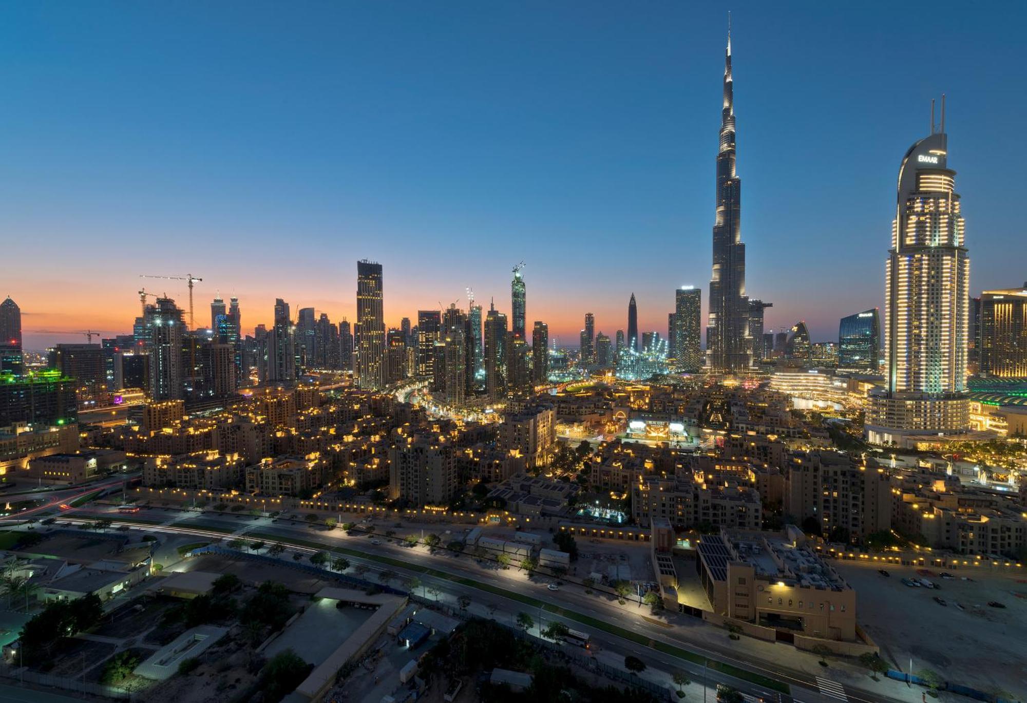 דובאי Upgraded Apartment With Stunning Burj Khalifa View מראה חיצוני תמונה