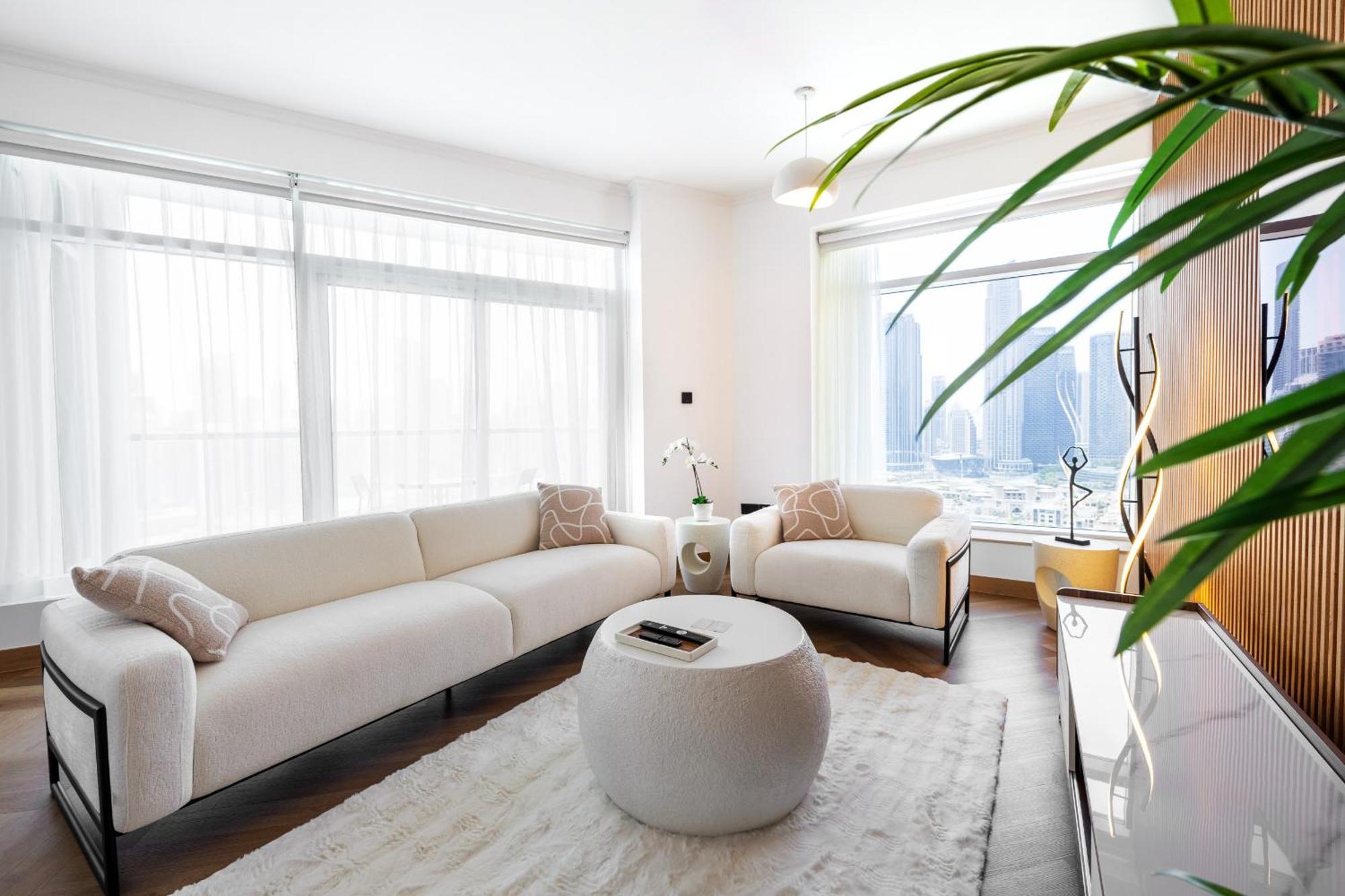 דובאי Upgraded Apartment With Stunning Burj Khalifa View מראה חיצוני תמונה