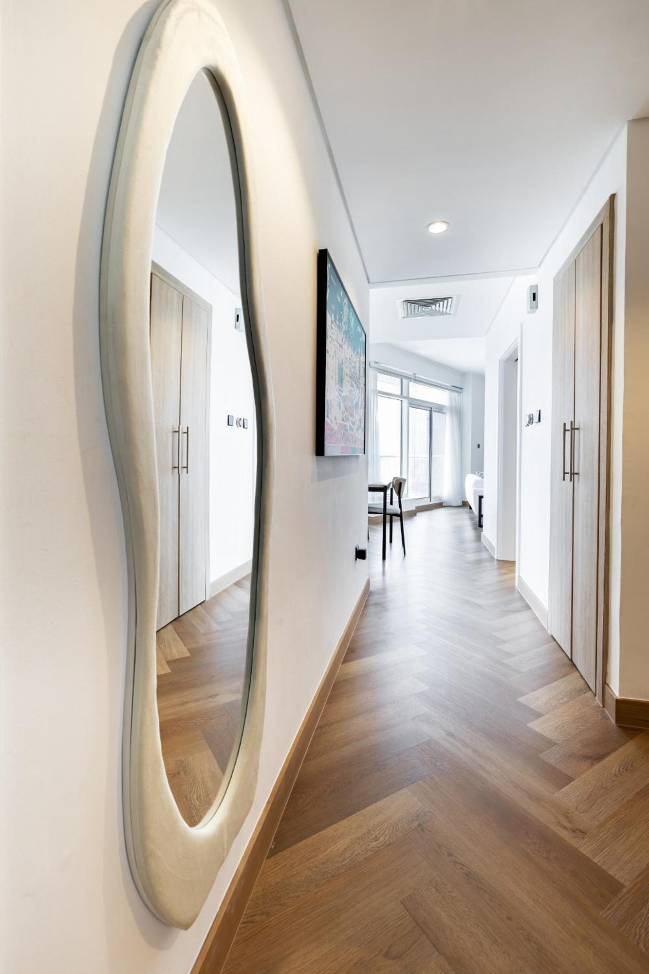 דובאי Upgraded Apartment With Stunning Burj Khalifa View מראה חיצוני תמונה